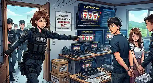 SUPERWIN Slot โดนจับล่าสุด