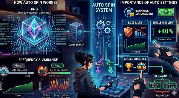 วิธีหมุนสล็อตแบบ Auto ทำยังไง