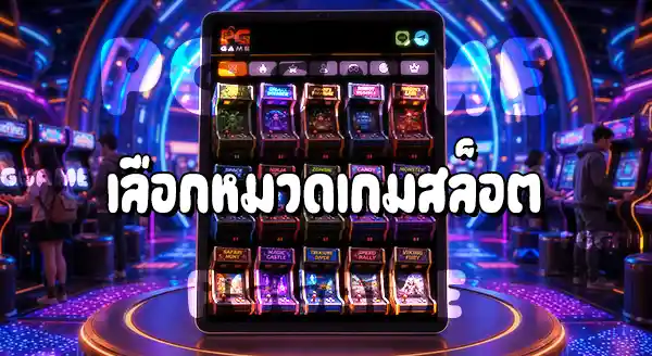 วิธีค้นหาเกมสล็อต ใน PGGAME