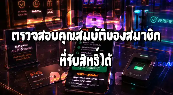 วิธีตรวจสอบเงื่อนไขโบนัส เว็บ PGGAME