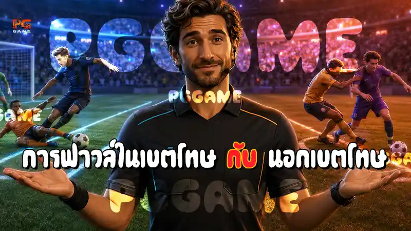 การฟาวล์ในเขตโทษ กับ นอกเขตโทษ