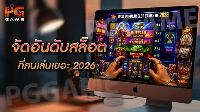 จัดอันดับสล็อต ที่คนเล่นเยอะ 2026