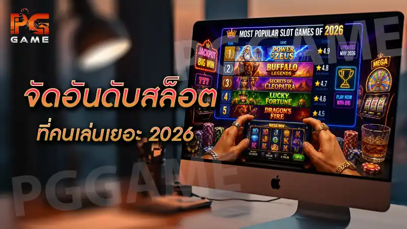 จัดอันดับสล็อต ที่คนเล่นเยอะ 2026