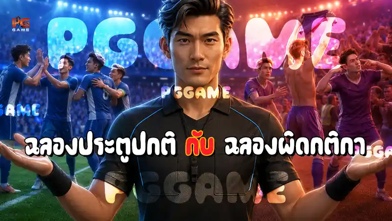 ฉลองประตูปกติ กับ ฉลองผิดกติกา