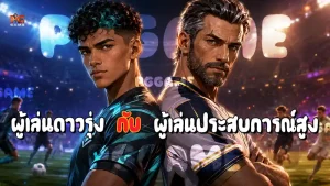 ผู้เล่นดาวรุ่ง กับ ผู้เล่นประสบการณ์สูง