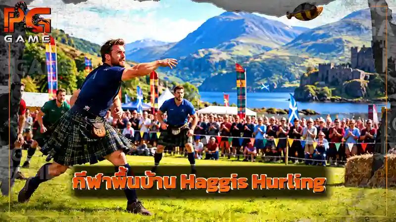 กีฬาพื้นบ้าน Haggis Hurling