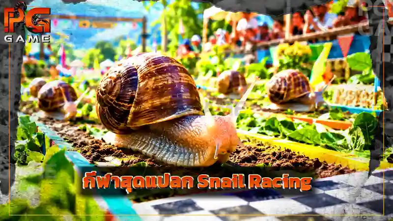 กีฬาสุดแปลก Snail Racing