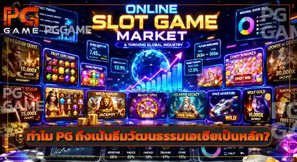 ตลาดสล็อตตอน PG Soft เพิ่งเกิด