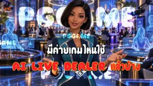 มีค่ายเกมไหนใช้ AI Live Dealer แล้วบ้าง