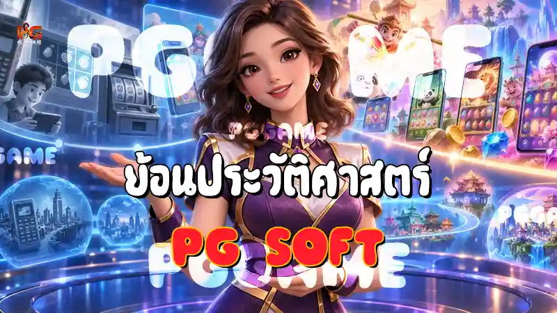 ย้อนประวัติศาสตร์ PG Soft