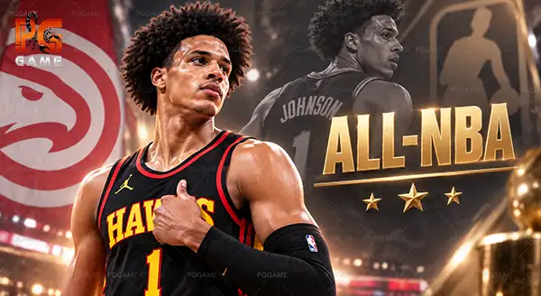 เจเลน จอห์นสัน หลังป้าย All-Star
